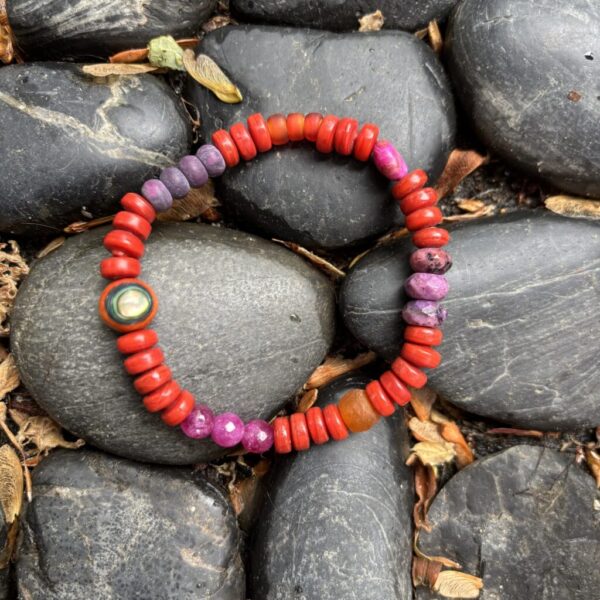 The Red Sneaker Stretch Bracelet