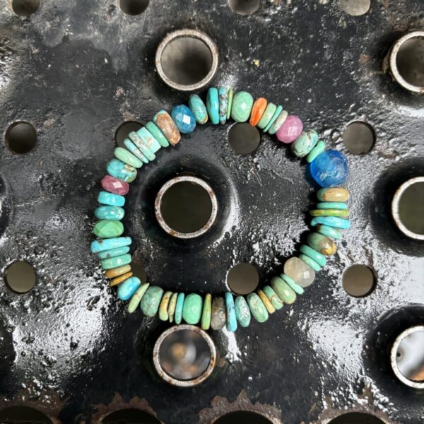 Rainy Day in June Turquoise Bracelet #4