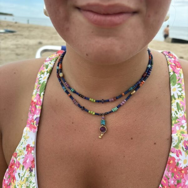 The Gillian Lapis Necklace