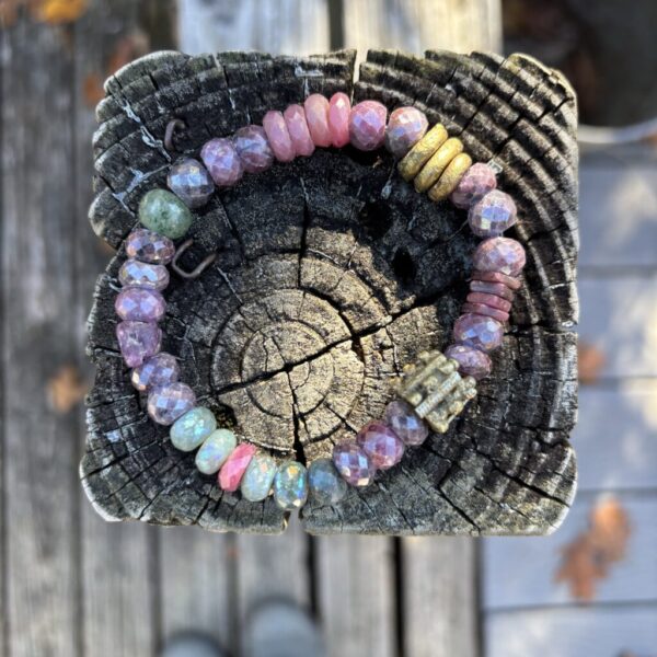 Sangria Mist Ruby Bracelet