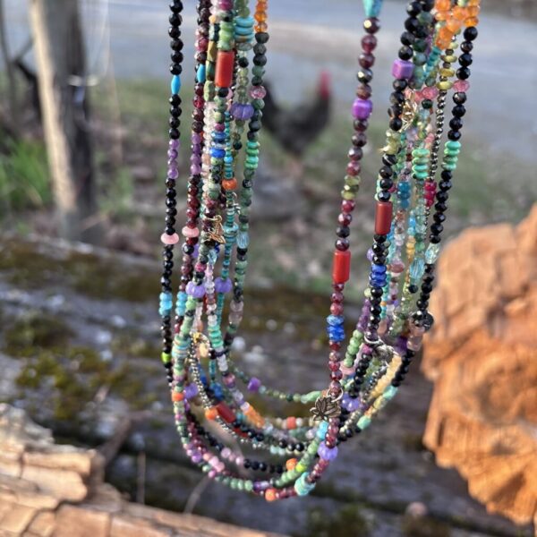 Bud and Blossom Gold Magnetic Necklace or Bracelet