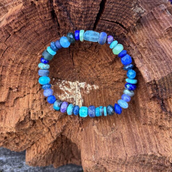 Rhapsody in Blue Stretch Bracelet