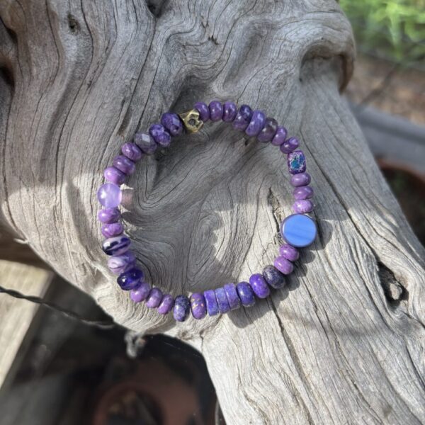 I Heart Purple Bracelet