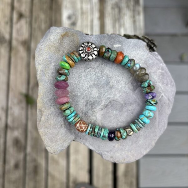 One of a kind Wednesday with Sterling and Coral Bead